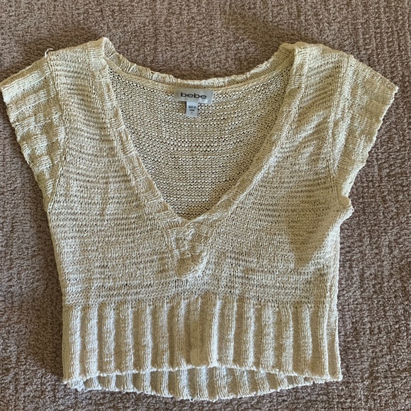 Vintage Bebe Crop Top - Picture 4 of 5